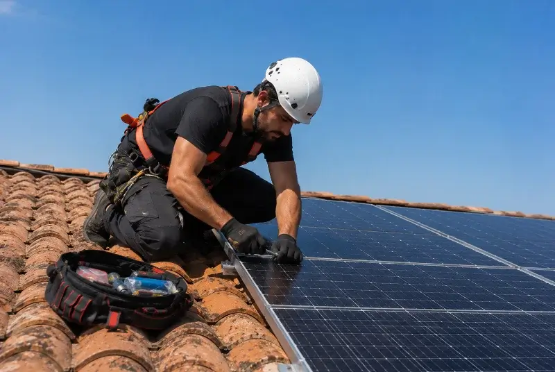 Maintenance et monitoring de panneaux solaires à Vielmur-sur-Agout